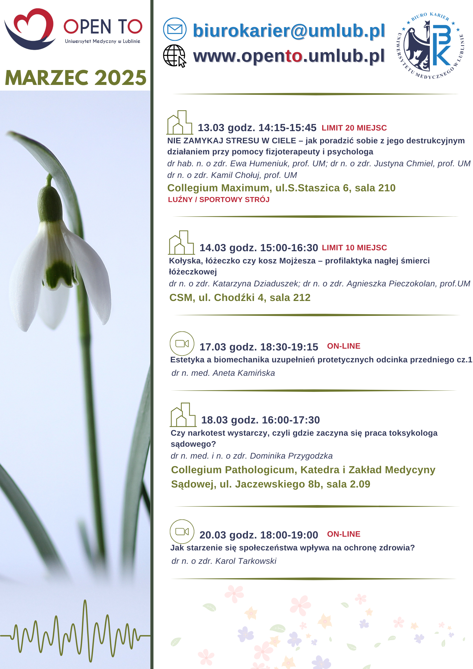 harmonogram na styczeń 2025